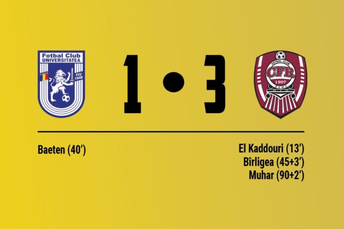 FCU Craiova CFR Cluj