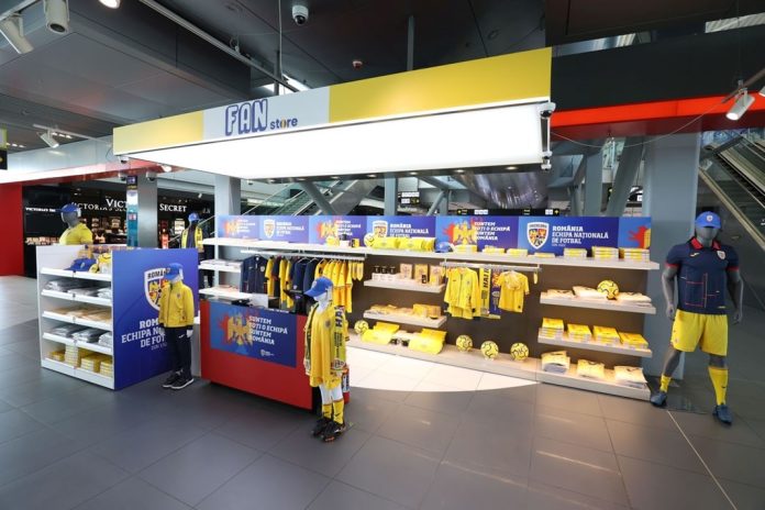 Punct vanzare echipa nationala Aeroport Otopeni